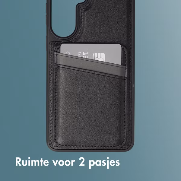 imoshion Backcover met kaarthouder en stand Samsung Galaxy S26 Plus - Zwart
