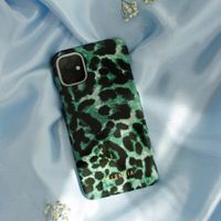 Selencia Maya Fashion Backcover iPhone Xs / X - Green Panther