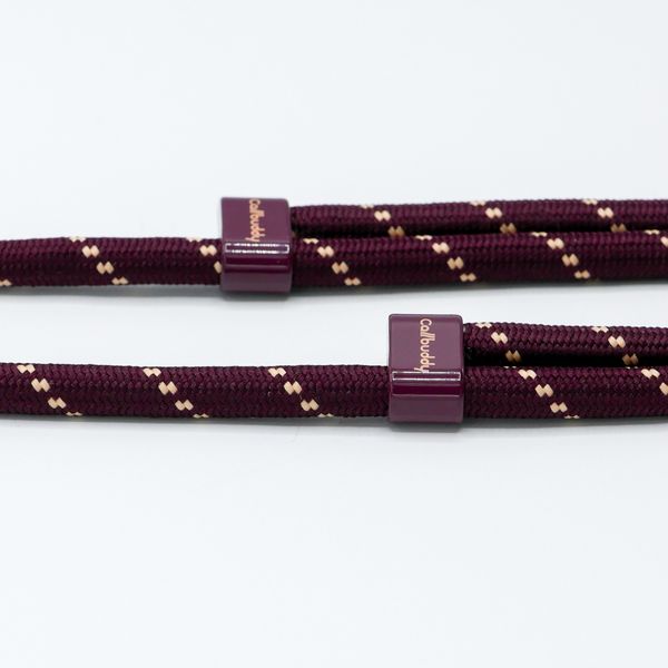 Callbuddy Lanyard - Cross Body Telefoonkoord - Burgundy Pink