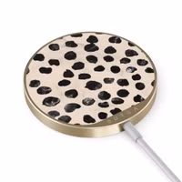 Burga Draadloze Magnetische Oplader - MagSafe en Qi2 - Almond Latte / Gold