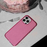 Holdit Glitter Case Apple iPhone 15 Pro - Roze