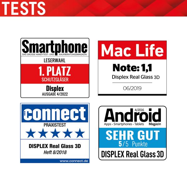 Displex Screenprotector Real Glass Full Cover Apple iPhone 14 Pro