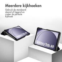 imoshion Design Trifold Bookcase Samsung Galaxy Tab A9 8.7 inch - Don't touch