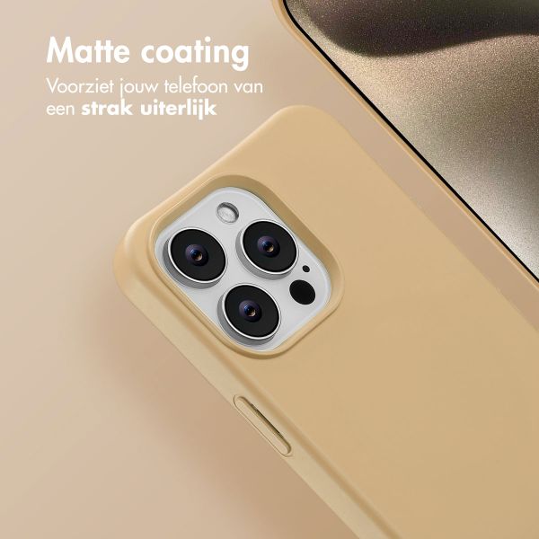 imoshion Color Backcover met afneembaar koord MagSafe Apple iPhone 15 Pro Max - Nude