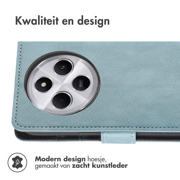 imoshion Luxe Bookcase Xiaomi Redmi 14C - Lichtblauw