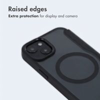 imoshion Transparent Bookcase with MagSafe Apple iPhone 15 - Black