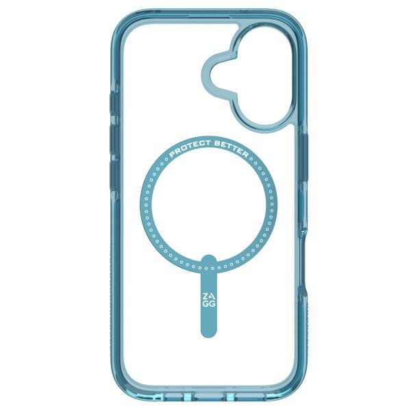 ZAGG Santa Cruz Snap Case met MagSafe iPhone 16 - Blauw