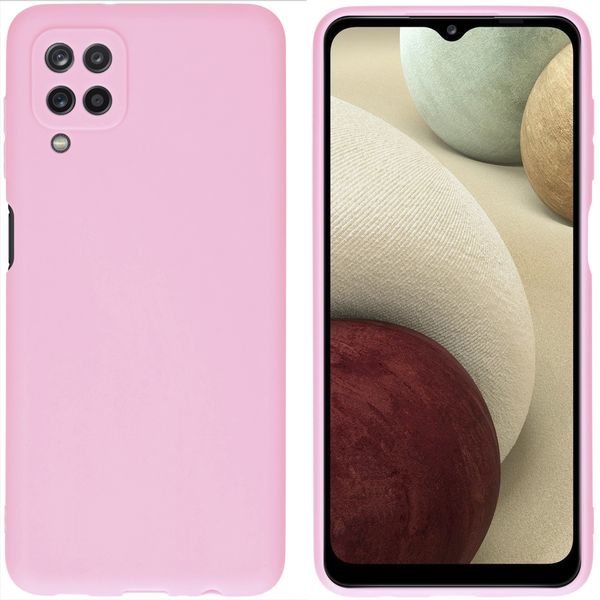 imoshion Color Backcover Samsung Galaxy A12 - Roze