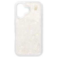 iDeal of Sweden Pearlized Case Apple iPhone 16 - Wit