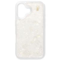 iDeal of Sweden Pearlized Case iPhone 16 - Wit