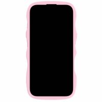 Holdit Wavy Case Apple iPhone 16 Plus - Transparent / Pink