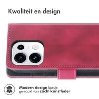 imoshion Bookcase met koord Oppo Reno 16 F - Rood