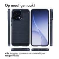 imoshion Brushed Backcover Oppo Reno15 F (5G) - Donkerblauw