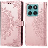 imoshion Mandala Bookcase Motorola Moto G57 Power - Rosé Goud