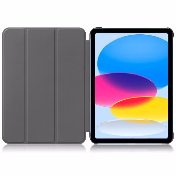 imoshion Trifold Bookcase Apple iPad 11 (2025) 11 inch A16 / iPad 10 (2022) 10.9 inch - Lichtgroen