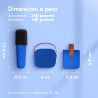 imoshion Kids Karaoke Set - Speaker en microfoon - Cobalt Blue