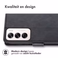 imoshion Luxe Bookcase Oppo Reno 12 - Zwart