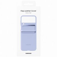 Samsung Originele Leather Backcover Galaxy Z Flip 4 - Serene Purple