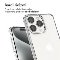 imoshion Backcover met koord + armband Apple iPhone 15 Pro - Parels Hartjes
