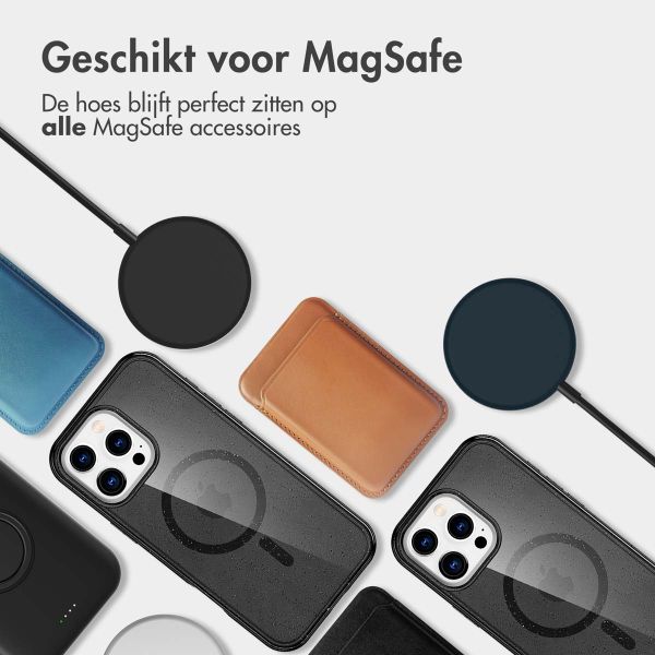 imoshion Sparkle Backcover met MagSafe iPhone 16 Pro - Zwart