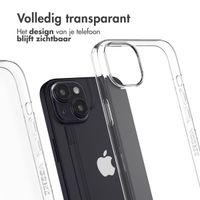 Accezz 100% Recycled Clear Backcover Apple iPhone 15 Plus - Transparant