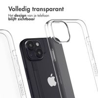 Accezz 100% Recycled Clear Backcover iPhone 15 Plus - Transparant