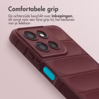 imoshion EasyGrip Backcover Motorola Moto G57 Power - Aubergine