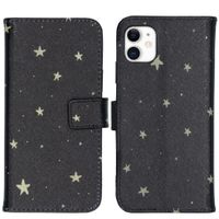 imoshion Design Softcase Bookcase iPhone 11 - Stars Gold