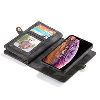 CaseMe Luxe Lederen 2 in 1 Portemonnee Bookcase iPhone Xr