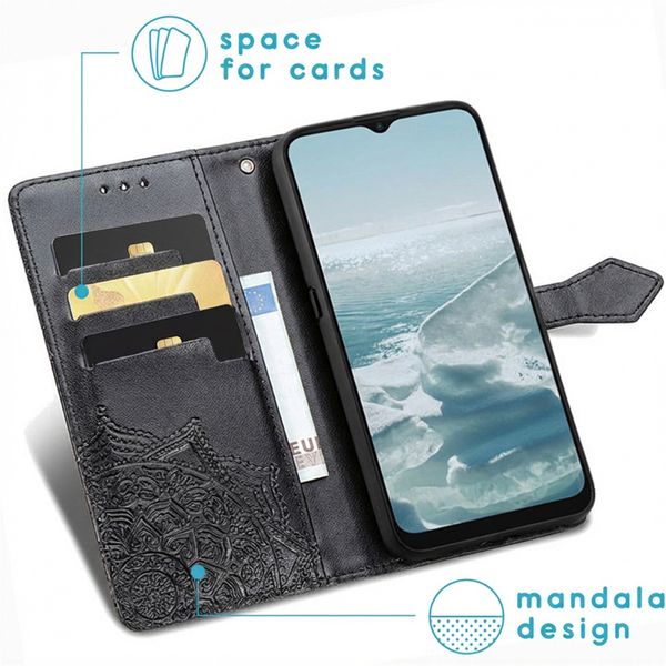 imoshion Mandala Bookcase Nokia G10 / G20 - Zwart