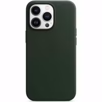 Apple Leather Backcover MagSafe Apple iPhone 13 Pro - Sequoia Green