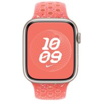 Apple Nike Sport Band Apple Watch Series 1 t/m 10 / SE / Ultra (2) (44/45/46/49 mm) - Maat M/L - Magic Ember