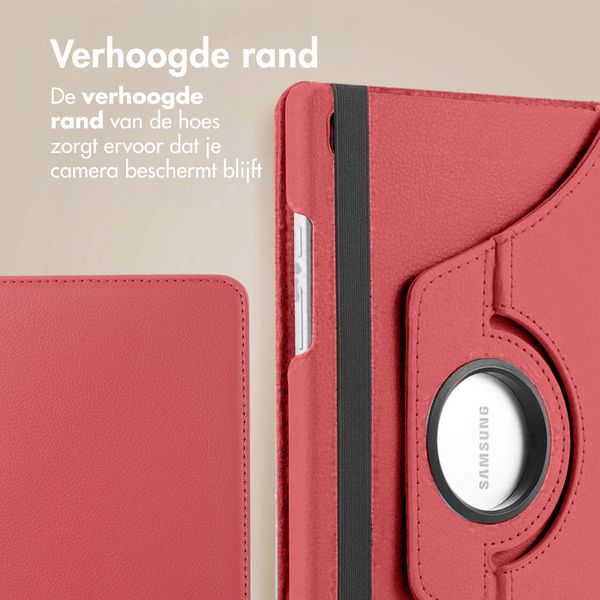 imoshion 360° draaibare Bookcase Samsung Galaxy Tab A11 - Rood