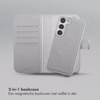 Selencia Olyn Uitneembare Bookcase met MagSafe Samsung Galaxy S23 - Grijs