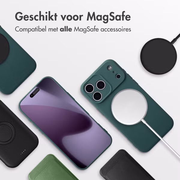 imoshion Color Backcover met MagSafe Apple iPhone 17 Pro Max - Donkergroen