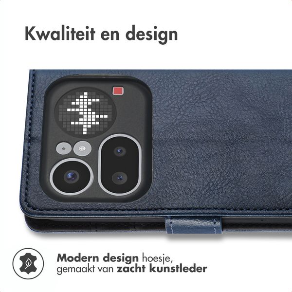 imoshion Luxe Bookcase Nothing Phone (4a) Pro - Donkerblauw