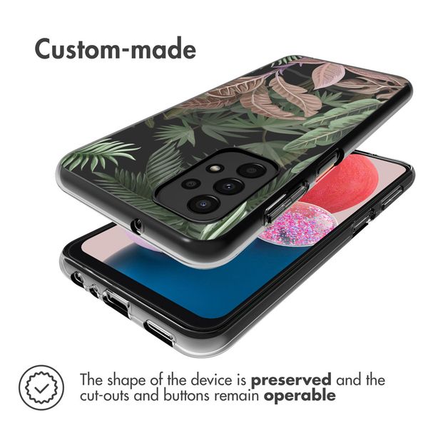 imoshion Design hoesje Samsung Galaxy A13 (4G) - Dark Jungle