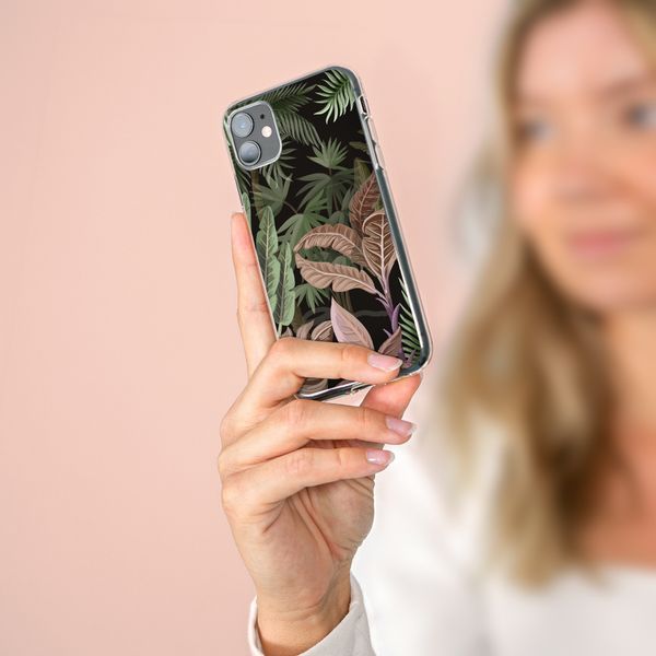 imoshion Design hoesje Samsung Galaxy M31s - Jungle - Groen / Roze