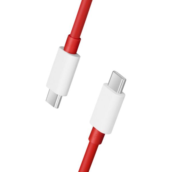OnePlus Originele USB-C naar USB-C kabel 12A - 120 Watt - 1 meter - Rood
