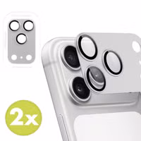 imoshion Camera Protector Glas 2 Pack Apple iPhone 17 Pro Max - Silver