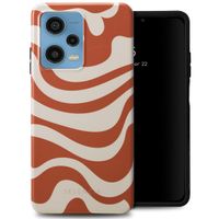 Selencia Vivid Tough Backcover Xiaomi Redmi Note 12 Pro - Dream Swirl Orange