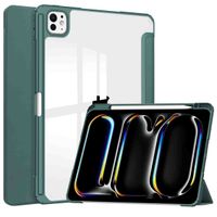 imoshion Trifold Hardcase Bookcase Apple iPad Pro 13 (2025) M5 / (2024) M4 - Groen