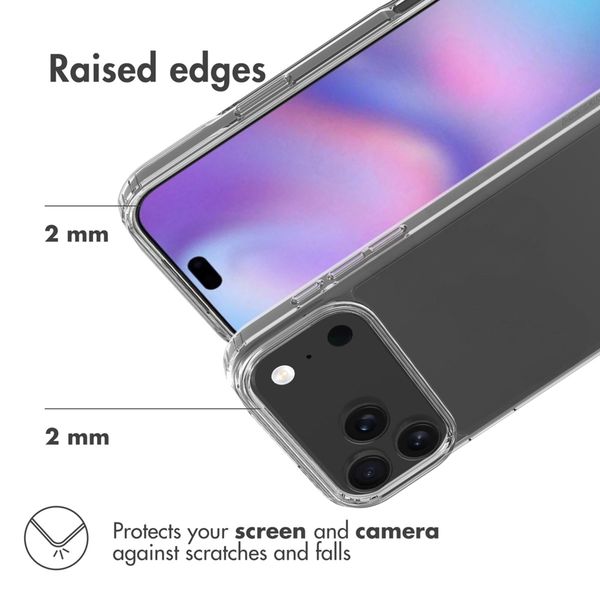Accezz Xtreme Impact Back Cover Apple iPhone 17 Pro Max - Transparent