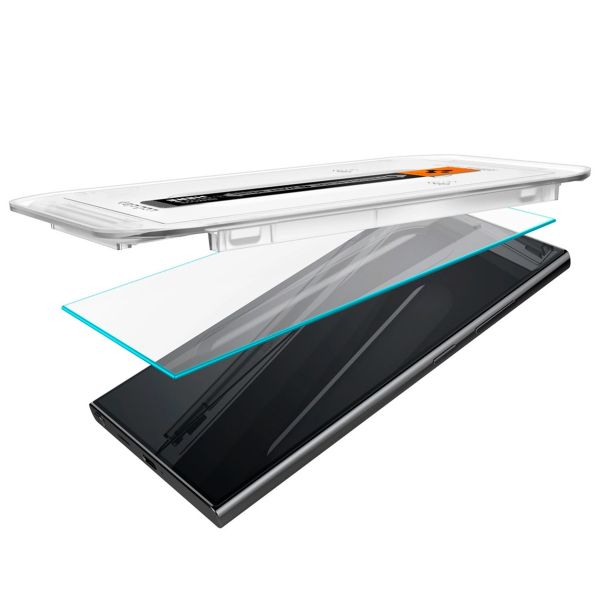 Spigen GLAStR EZ Fit Screenprotector + Applicator 2-pack Samsung Galaxy S24 Ultra