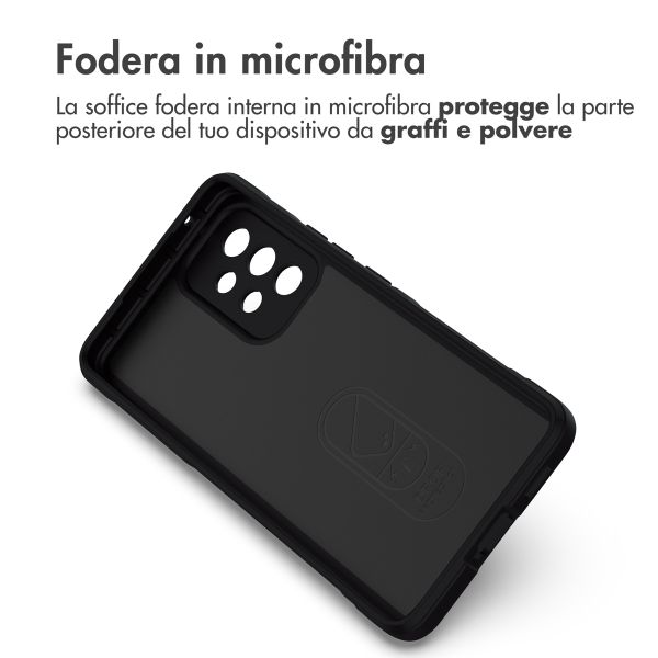 imoshion EasyGrip Backcover Samsung Galaxy A53 - Zwart