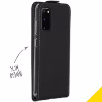 Accezz Flipcase Samsung Galaxy S20 - Zwart