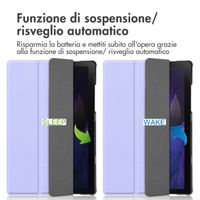 imoshion Trifold Bookcase Samsung Galaxy Tab A8 - Lila