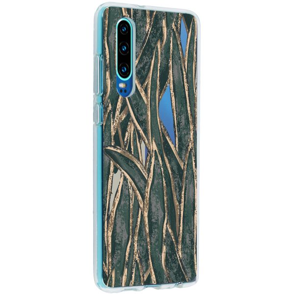 Design Backcover Huawei P30 - Wild Bladeren