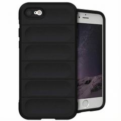 imoshion EasyGrip Backcover Apple iPhone SE (2022 / 2020) / 8 / 7 - Zwart