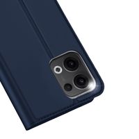 Dux Ducis Slim Softcase Bookcase Oppo Reno 13 - Donkerblauw